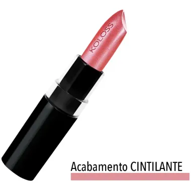 Batom LIPstick Koloss Makeup Cor 119 Rosa Pêssego