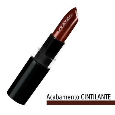 Batom Lipstick Koloss Makeup Cor 128 Expresso