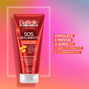 Óleo em Creme Fortalecedor DaBelle SOS Crescimento 190ml