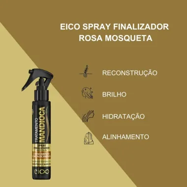 Spray Finalizador Eico Tratamento Mandioca 120ml