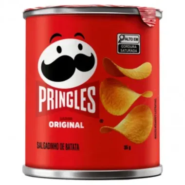 Batata Pringles Sabor Original Tubo 35g