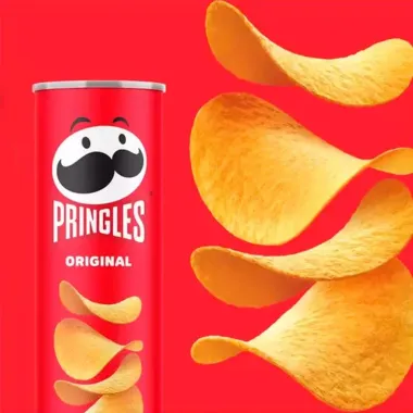 Batata Pringles Sabor Original Tubo 35g