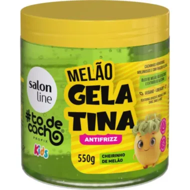 Gelatina Salon Line Kids To de Cachos Antifrizz 550g