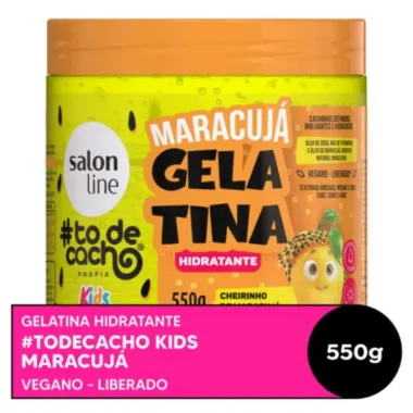 Gelatina Salon Line Kids To de Cachos Hidratante 550g