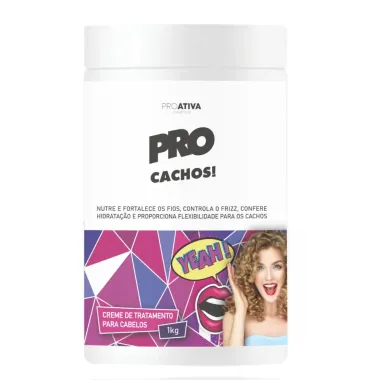 Creme de Tratamento Proativa Pro Cachos! 1kg