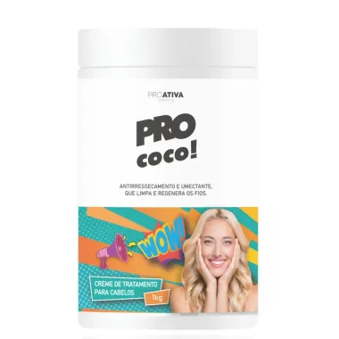 Creme de Tratamento Proativa Pro Coco 1kg