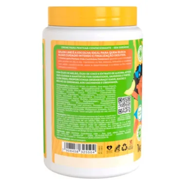 Creme para Pentear Salon Line Kids Melão Cachinhos Poderosos 1Kg