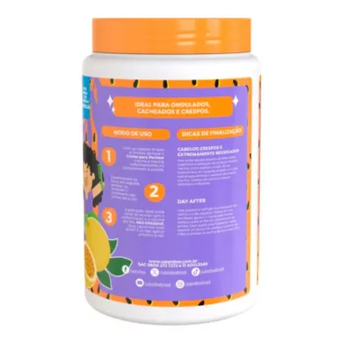 Creme para Pentear Salon Line Kids Maracujá Cachinhos Hidratados 1Kg