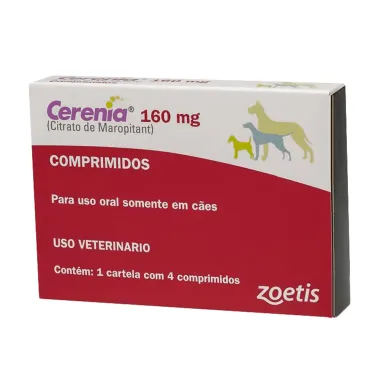 Cerenia 160mg para Cães com 4 Comprimidos