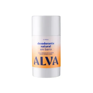 Desodorante Natural Alva Twist Stick Hidratante Citrus 55g