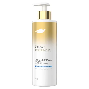 Gel de Limpeza Facial Dove Regenerative Pele Sensível e Oleosa 300ml