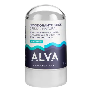 Desodorante Alva Cristal Natural Stick 60g