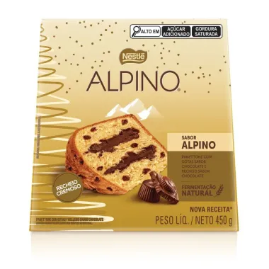 Panettone Nestl&eacute; Chocolate Alpino 450g