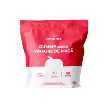 Gummy Emana Vinagre De Maca Zero Acucar 150G