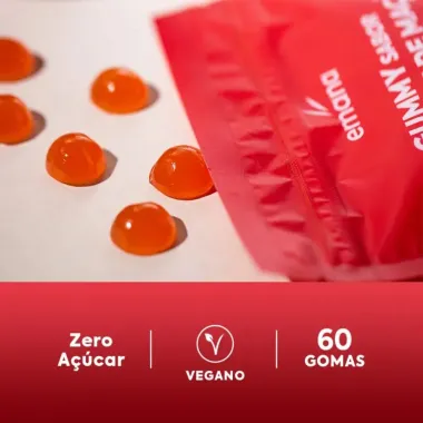 Gummy Emana Vinagre De Maca Zero Acucar 150G