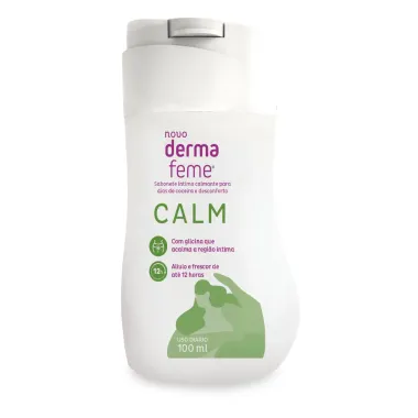 Sabonete Líquido Íntimo Dermafeme Calm 100ml