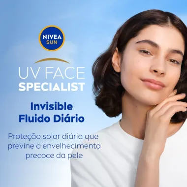 Protetor Solar Nivea Sun FPS 70 Invisível Diário 40ml