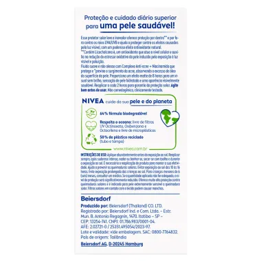 Protetor Solar Nivea Sun UV Face Specialist Controle da Acne FPS 70 40ml