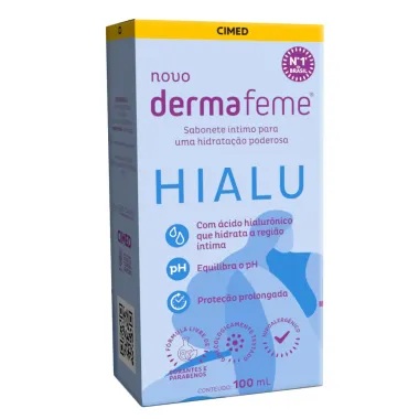 Sabonete Líquido Íntimo Dermafeme Hialu 100ml