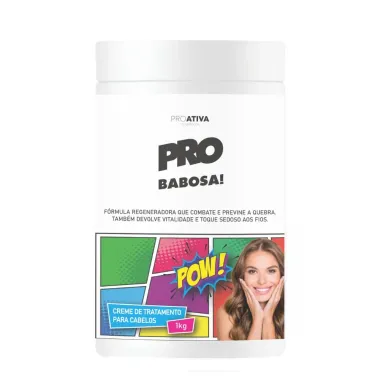 Creme de Tratamento Proativa Pro Babosa Pow 1kg