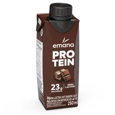 Bebida Láctea Emana Protein Sabor Cacau com 23g de Proteínas 250ml