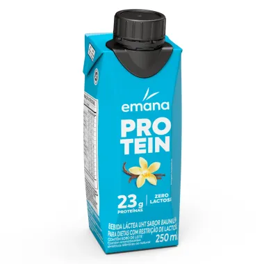 Bebida Láctea Emana Protein Sabor Baunilha com 23g de Proteínas 250ml