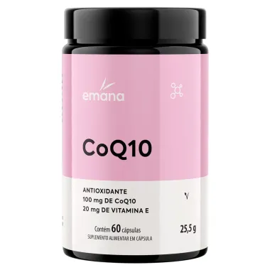 CoQ10 Antioxidante Emana com 60 Cápsulas