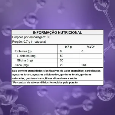 Bio Zinco Puravida com 30 Cápsulas Softgel