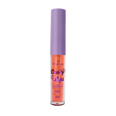 Lip Gloss MiaMake Candy Lips Pêssego 4ml