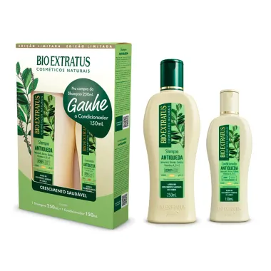 Kit Bio Extratus Antiqueda Jaborandi Shampoo 250ml e Ganhe Condicionador 150ml