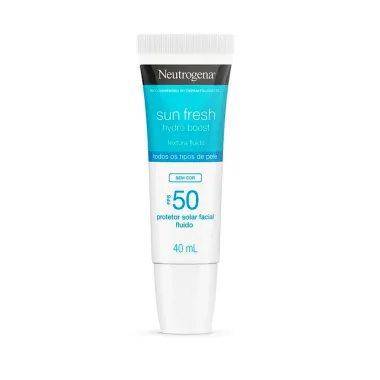 Protetor Solar Neutrogena Sun Fresh Hydro Boost FPS 50 Sem Cor 40ml