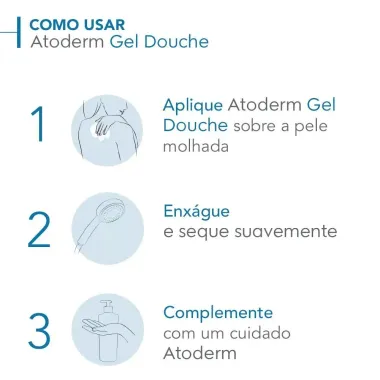 Atoderm Gel Douche Bioderma Refil 1 Litro