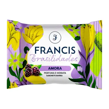 Sabonete em Barra Francis Brasilidades Amora 80g