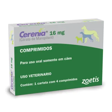 Cerenia 16mg com 4 Comprimidos