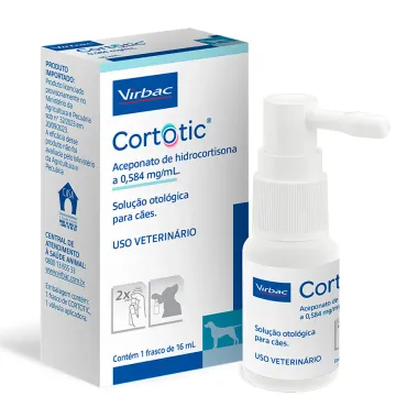 Cortotic Virbac Solução Otológica para Cães com16ml