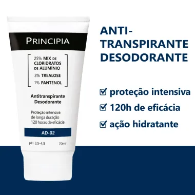 Antitranspirante Desodorante Principia AD-02 70ml