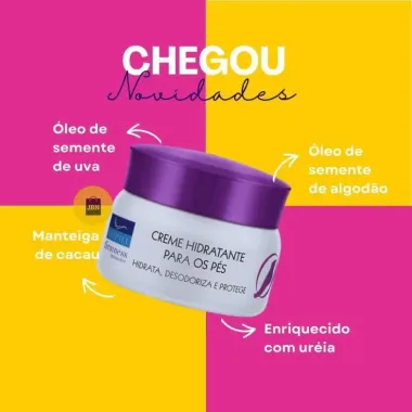 Creme Hidratante Para Os Pes Nupill Firmness Intensive 120g