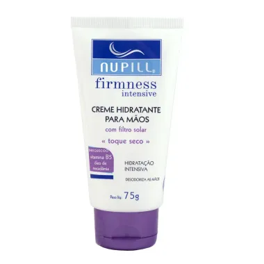 Creme Hidratante Para Mãos Nupill Firmness Intensive com Filtro Toque Seco 75g