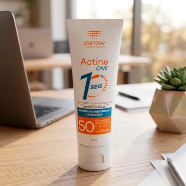 Protetor Solar Facial Actine One FPS 50 Sem Cor 40g