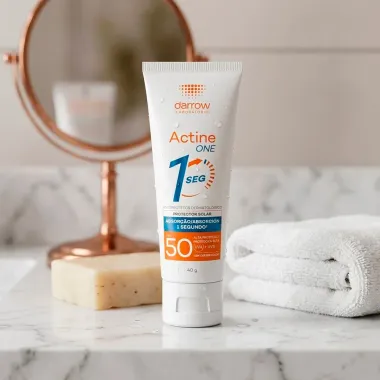 Protetor Solar Facial Actine One FPS 50 Sem Cor 40g