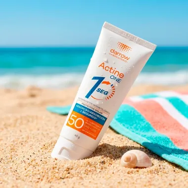Protetor Solar Facial Actine One FPS 50 Sem Cor 40g