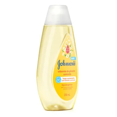 Sabonete Líquido de Glicerina Johnson's Baby Camomila 200ml