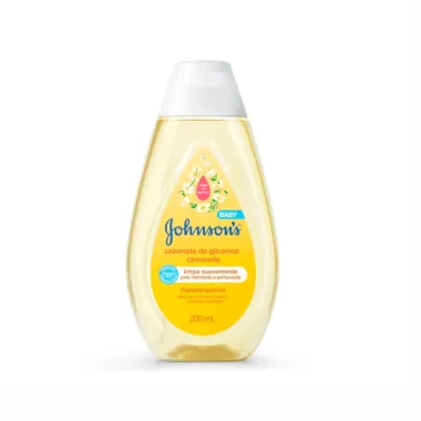 Sabonete Líquido de Glicerina Johnson's Baby Camomila 200ml