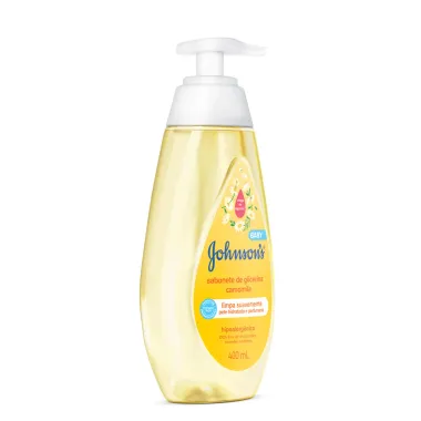 Sabonete Líquido de Glicerina Johnson's Baby Camomila 400ml