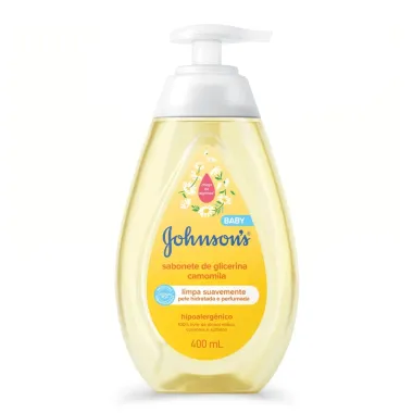 Sabonete Líquido de Glicerina Johnson's Baby Camomila 400ml