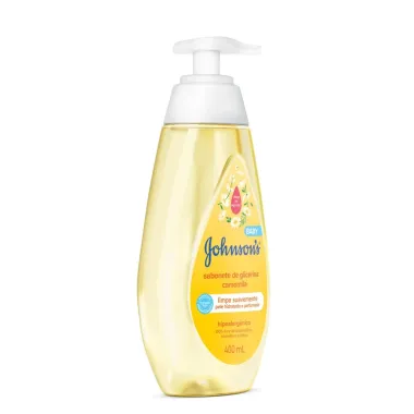 Sabonete Líquido de Glicerina Johnson's Baby Camomila 400ml