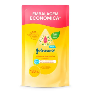 Sabonete Líquido de Glicerina Johnson's Baby Camomila Refil 200ml