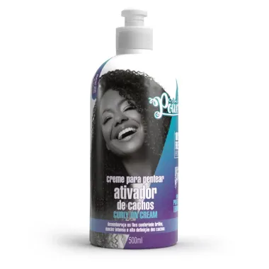 Creme para Pentear Soul Power Curly On Cream Ativador de Cachos 500ml