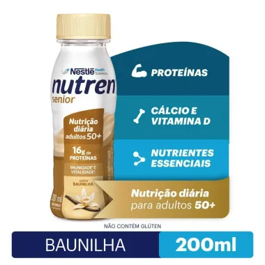 NUTREN SENIOR BAUNILHA 200ML L6P4