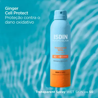 Protetor Solar Isdin Fotoprotector FPS 50 Transparente Spray 250ml